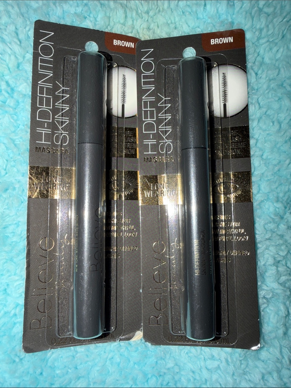 2X Believe Beauty Hi-Definition Skinny Mascara - Brown
